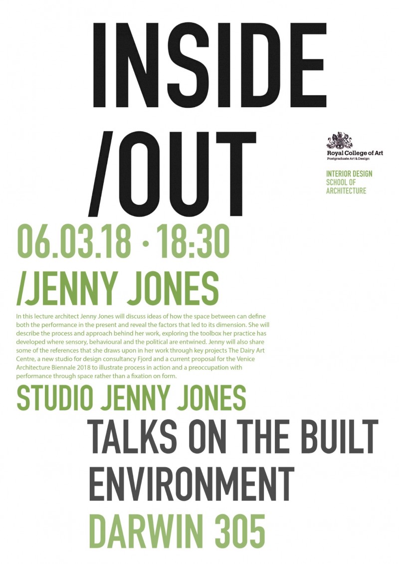 Lecture | Royal College of Art, London