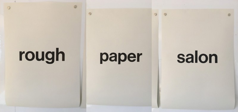 Rough Paper Salon No.6 | James Tyson | The Circle