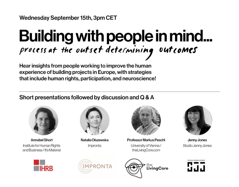 Building with People in Mind